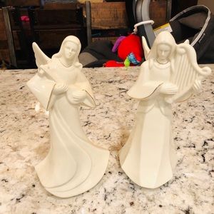 MIKASA-Holy Night Nativity, Set of 2,discontinued.
